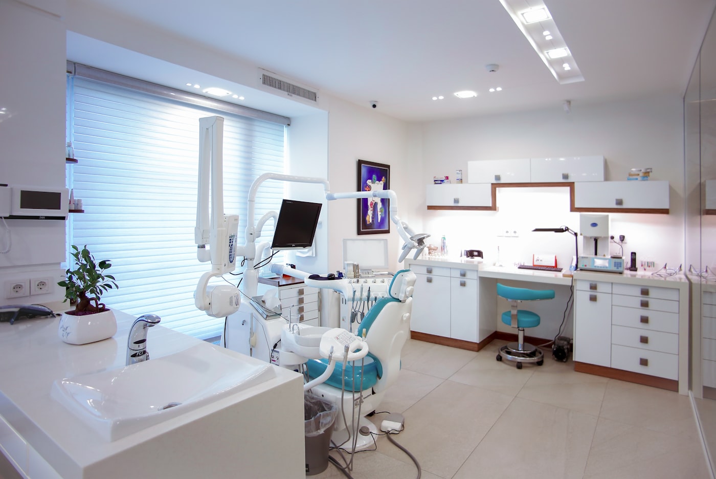 A bright, modern dental office