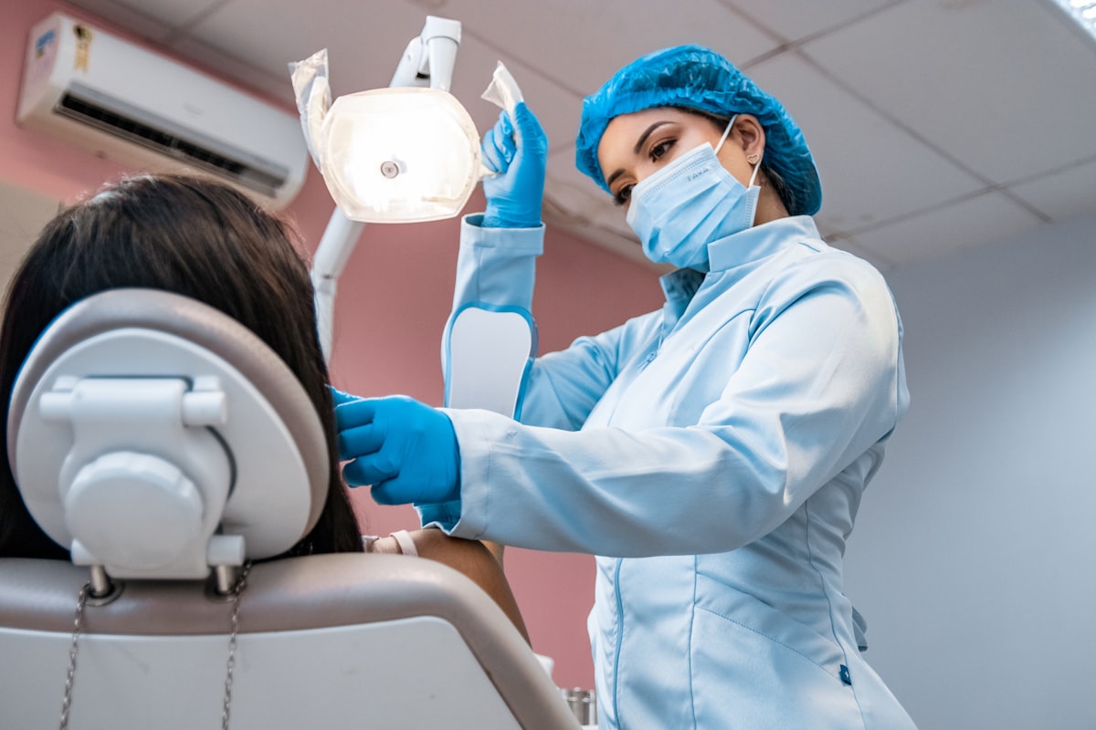 Dental clinicians working together